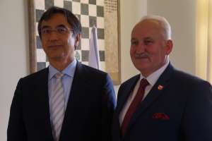 Ambasador Japonii w Olsztynie 